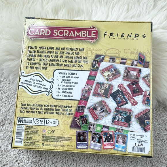 ✨NEW✨ FRIENDS Card Scramble Board Game - Picture 4 of 6